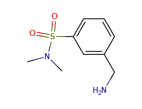 Molecular Structure of 855338-24-8 (3-(aminomethyl)-N,N-dimethylbenzenesulfonamide)