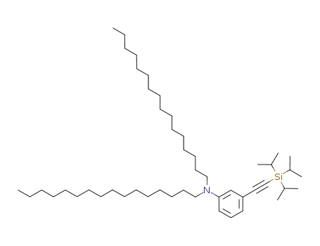 N,N-dihexadecyl-3-[(triisopropylsilyl)ethynyl]aniline