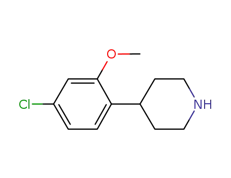 4-(4-chloro-2-methoxyphenyl)piperidine