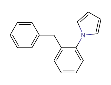Molecular Structure of 943240-70-8 (1-(2-benzylphenyl)-1H-pyrrole)