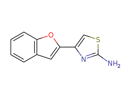 2-Thiazolamine,4-(2-benzofuranyl)-