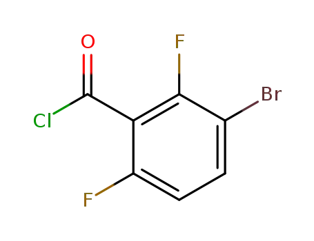 3-bromo-2,6-difluorobenzoyl chloride