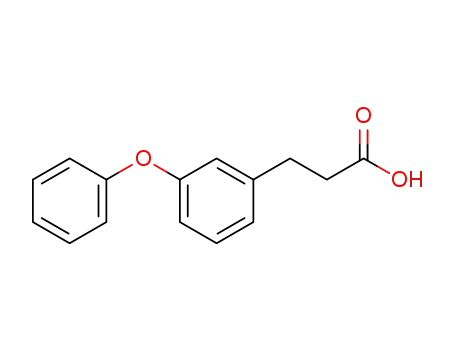 Molecular Structure of 52888-70-7 (3-(3-PHENOXYPHENYL)PROPIONIC ACID)