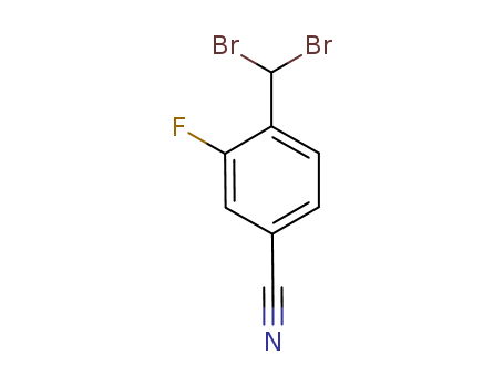 4-(Dibromomethyl)-3-fluorobenzonitrile