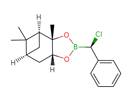 (+)-pinanediol (αR)-α-chlorobenzylboronate