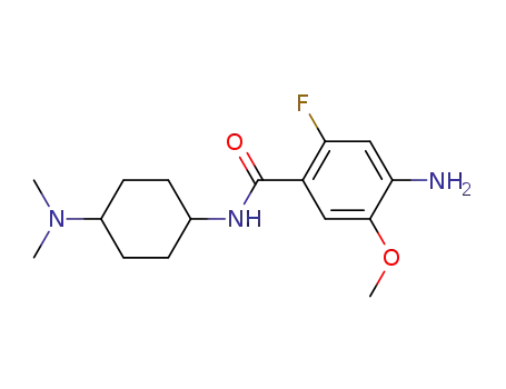 4-amino-N-(4-dimethylaminocyclohexyl)-2-fluoro-5-methoxy-benzamide
