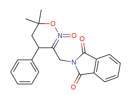 6,6-dimethyl-3-(phthalimidomethyl)-4-phenyl-5,6-dihydro-4H-[1,2]oxazine 2-oxide