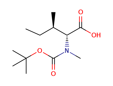 D-Isoleucine,N-[(1,1-dimethylethoxy)carbonyl]-N-methyl-