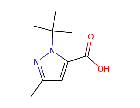 1-tert-butyl-3-methyl-1H-pyrazole-5-carboxylic acid