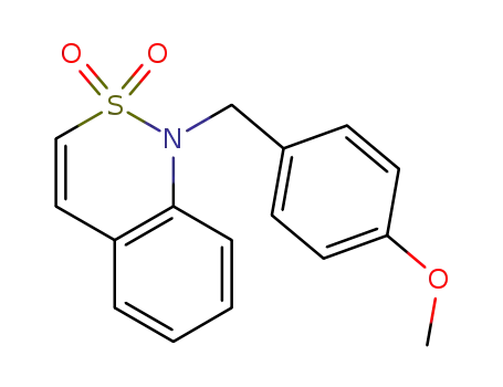 1-(4-methoxybenzyl)-1H-benzo[c][1,2]thiazine 2,2-dioxide