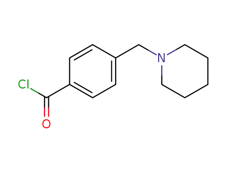 4-(piperidin-1-ylmethyl)benzoyl chloride