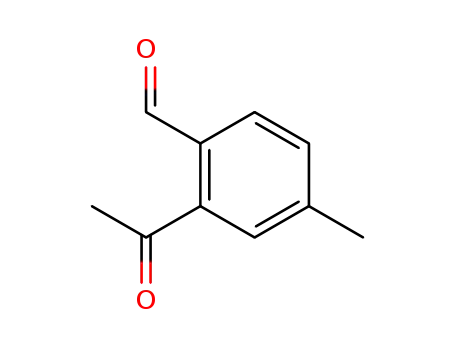 2-acetyl-4-methyl-benzaldehyde