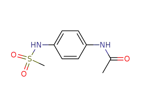 Acetamide, N-[4-[(methylsulfonyl)amino]phenyl]-