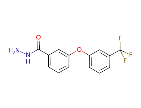 Benzoic acid, 3-[3-(trifluoromethyl)phenoxy]-, hydrazide