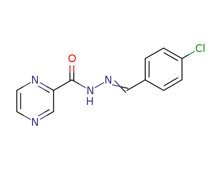 (4-chlorobenzylidene)pyrazine-2-carboxylic acid hydrazide