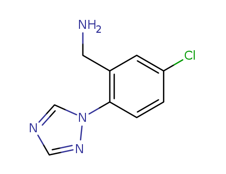 (5-chloro-2-(1H-1,2,4-triazol-1-yl)phenyl)methanamine