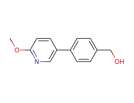 Molecular Structure of 328125-42-4 (3-(5-Cyanopyridin-3-yl)benzyl alcohol)