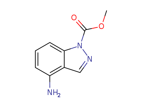 4-Amino-1H-indazole-1-carboxylic acid methyl ester