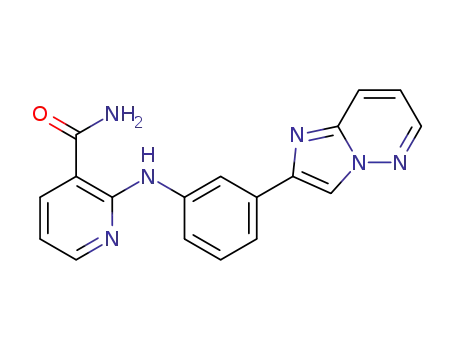 2-(3-(imidazo[1,2-b]pyridazin-2-yl)phenylamino)nicotinamide