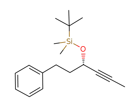 (S,Z)-4-[(tert-butyldimethylsilyl)oxy]-6-phenylhex-2-yne