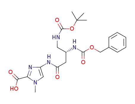 BocHN-(R)β-CbzHNγ-Im-CO2H