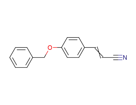 2-Propenenitrile, 3-[4-(phenylmethoxy)phenyl]-