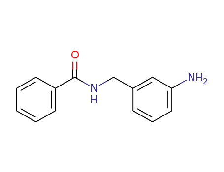 Molecular Structure of 180150-44-1 (N-(3-aminobenzyl)benzamide)