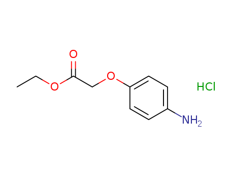 Aceticacid, 2-(4-aminophenoxy)-, ethyl ester, hydrochloride (1:1)