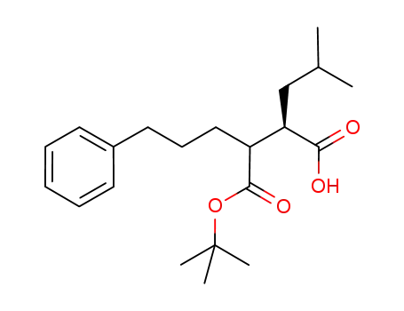 3(RS)-tert-butyloxycarbonyl-6-phenyl-2(R)-isobutylhexanoic acid