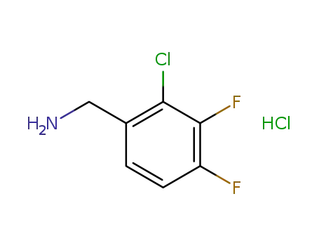 [(2-chloro-3,4-difluorophenyl)methyl]amine hydrochloride