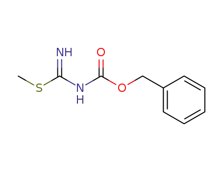 Molecular Structure of 25508-19-4 (N-benzyloxycarbonyl-S-methyl-isothiourea)