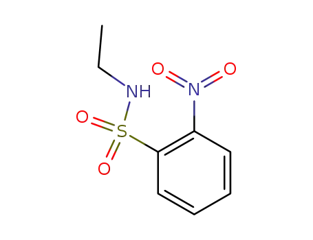 Molecular Structure of 23530-41-8 (Benzenesulfonamide, N-ethyl-2-nitro-)