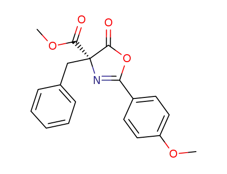 methyl (R)-4-benzyl-2-(4-methoxyphenyl)-5-oxo-4,5-dihydrooxazole-4-carboxylate
