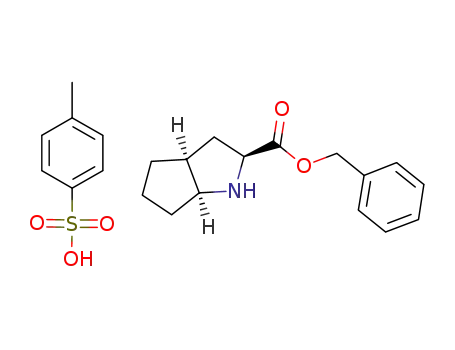 (2S,3aS,6aS)-benzyl octahydrocyclopenta[b]pyrrole-2-carboxylate 4-toluenesulfonate (1:1)