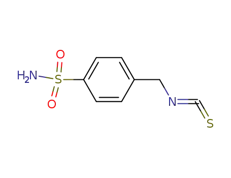 Molecular Structure of 51929-73-8 (4-(isothiocyanatomethyl)benzenesulfonamide)