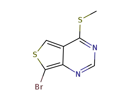 Molecular Structure of 1238579-07-1 (7-bromopyrrolo[2,1-f][1,2,4]triazin-4-ylamine)