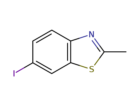 Benzothiazole,6-iodo-2-methyl-