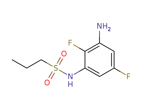 N-(3-amino-2,5-difluorophenyl)propane-1-sulfonamide