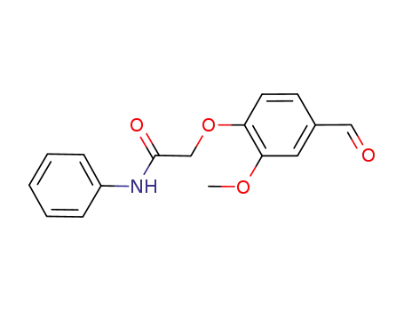 2-(4-FORMYL-2-METHOXY-PHENOXY)-N-페닐-아세타미드