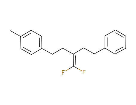 1,1-difluoro-2-(2-phenylethyl)-4-(4-methylphenyl)but-1-ene