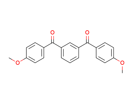 [3-(4-methoxybenzoyl)phenyl]-(4-methoxyphenyl)methanone cas  7477-29-4