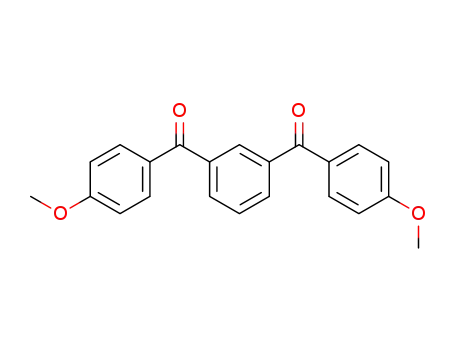 Molecular Structure of 7477-29-4 (benzene-1,3-diylbis[(4-methoxyphenyl)methanone])