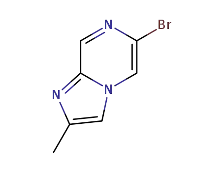 Molecular Structure of 1159811-97-8 (6-Bromo-2-methylimidazo[1,2-a]pyrazine)
