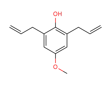Molecular Structure of 64047-87-6 (2,6-Diallyl-4-methoxyphenol)