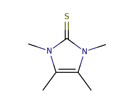 Molecular Structure of 25433-07-2 (2H-Imidazole-2-thione, 1,3-dihydro-1,3,4,5-tetramethyl-)