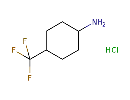 Molecular Structure of 1087351-49-2 (4-trifluoromethylcyclohexylamine hydrochloride)
