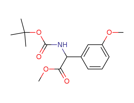 methyl 2-(tert-butoxycarbonylamino)-2-(3-methoxyphenyl)acetate
