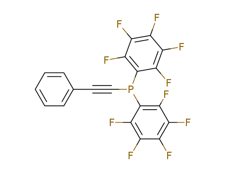 Bis(pentafluorophenyl)(phenylethynyl)phosphine