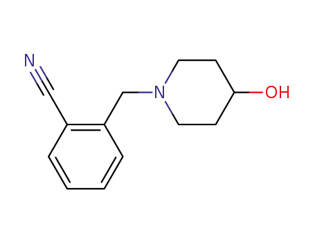 2-(4-HYDROXY-PIPERIDIN-1-YLMETHYL)-BENZONITRILE