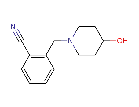 2- (4- 하이드 록시-피 페리 딘 -1- 일 메틸)-벤조 니트릴